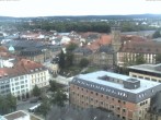 Archiv Foto Webcam Bayreuth: Blick vom Rathaus 13:00