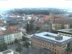 Archiv Foto Webcam Bayreuth: Blick vom Rathaus 17:00