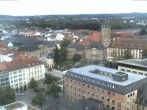 Archiv Foto Webcam Bayreuth: Blick vom Rathaus 17:00