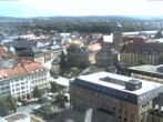 Archiv Foto Webcam Bayreuth: Blick vom Rathaus 13:00