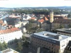 Archiv Foto Webcam Bayreuth: Blick vom Rathaus 17:00