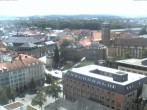 Archiv Foto Webcam Bayreuth: Blick vom Rathaus 11:00