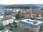 Archiv Foto Webcam Bayreuth: Blick vom Rathaus 17:00