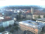Archiv Foto Webcam Bayreuth: Blick vom Rathaus 06:00