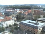 Archiv Foto Webcam Bayreuth: Blick vom Rathaus 15:00