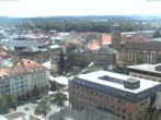Archiv Foto Webcam Bayreuth: Blick vom Rathaus 11:00