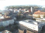 Archiv Foto Webcam Bayreuth: Blick vom Rathaus 05:00