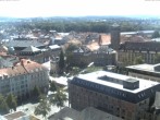 Archiv Foto Webcam Bayreuth: Blick vom Rathaus 11:00