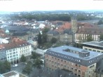 Archiv Foto Webcam Bayreuth: Blick vom Rathaus 05:00