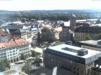 Archiv Foto Webcam Bayreuth: Blick vom Rathaus 13:00
