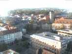 Archiv Foto Webcam Bayreuth: Blick vom Rathaus 05:00