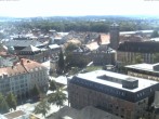 Archiv Foto Webcam Bayreuth: Blick vom Rathaus 11:00