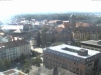 Archiv Foto Webcam Bayreuth: Blick vom Rathaus 09:00