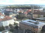 Archiv Foto Webcam Bayreuth: Blick vom Rathaus 13:00