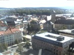 Archiv Foto Webcam Bayreuth: Blick vom Rathaus 12:00
