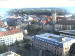 Archiv Foto Webcam Bayreuth: Blick vom Rathaus 17:00