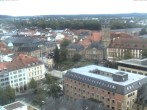 Archiv Foto Webcam Bayreuth: Blick vom Rathaus 09:00