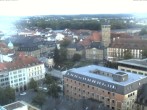Archiv Foto Webcam Bayreuth: Blick vom Rathaus 17:00