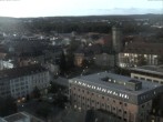 Archiv Foto Webcam Bayreuth: Blick vom Rathaus 05:00