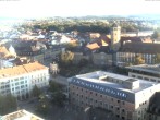 Archiv Foto Webcam Bayreuth: Blick vom Rathaus 17:00