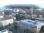 Archiv Foto Webcam Bayreuth: Blick vom Rathaus 17:00