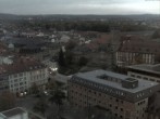 Archiv Foto Webcam Bayreuth: Blick vom Rathaus 17:00