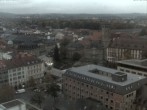 Archiv Foto Webcam Bayreuth: Blick vom Rathaus 17:00
