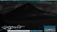 Archiv Foto Webcam Gletschersicht am Stilfser Joch 23:00