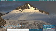 Archiv Foto Webcam Gletschersicht am Stilfser Joch 19:00