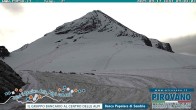 Archiv Foto Webcam Gletschersicht am Stilfser Joch 08:00