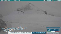 Archiv Foto Webcam Gletschersicht am Stilfser Joch 13:00
