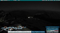 Archiv Foto Webcam Stilfserjoch: Blick Trincerone 01:00
