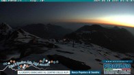 Archiv Foto Webcam Stilfserjoch: Blick Trincerone 03:00
