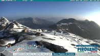 Archiv Foto Webcam Stilfserjoch: Blick Trincerone 05:00