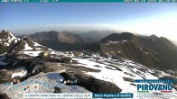 Archiv Foto Webcam Stilfserjoch: Blick Trincerone 05:00