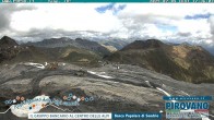 Archiv Foto Webcam Stilfserjoch: Blick Trincerone 11:00