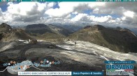 Archiv Foto Webcam Stilfserjoch: Blick Trincerone 13:00
