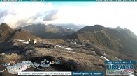 Archiv Foto Webcam Stilfserjoch: Blick Trincerone 05:00