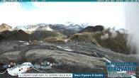 Archiv Foto Webcam Stilfserjoch: Blick Trincerone 09:00