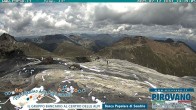 Archiv Foto Webcam Stilfserjoch: Blick Trincerone 13:00