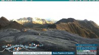 Archiv Foto Webcam Stilfserjoch: Blick Trincerone 06:00