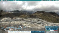 Archiv Foto Webcam Stilfserjoch: Blick Trincerone 11:00