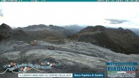 Archiv Foto Webcam Stilfserjoch: Blick Trincerone 19:00