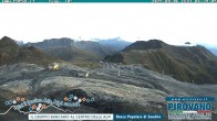 Archiv Foto Webcam Stilfserjoch: Blick Trincerone 05:00