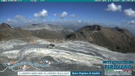 Archiv Foto Webcam Stilfserjoch: Blick Trincerone 09:00