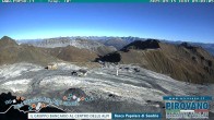 Archiv Foto Webcam Stilfserjoch: Blick Trincerone 08:00
