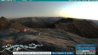 Archiv Foto Webcam Stilfserjoch: Blick Trincerone 05:00