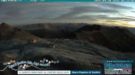 Archiv Foto Webcam Stilfserjoch: Blick Trincerone 05:00