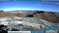 Archiv Foto Webcam Stilfserjoch: Blick Trincerone 08:00