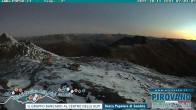 Archiv Foto Webcam Stilfserjoch: Blick Trincerone 06:00